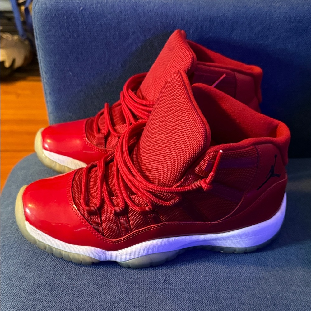 Red Air Jordan 11 Retro Sneakers